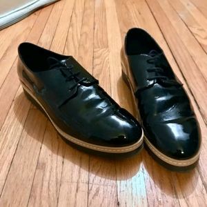 REDUCED! Patent Leather Oxford Loafers